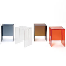 The Max Beam Stool And Side Table By Kartell Table Kartell Glass Furniture