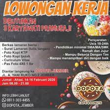 Lowongan kerja umut 46tahun di jember. Pinterest Anmelden Download Loker Jember 2020 Desarambipuji Sammlung Von Desa Rambipuji 60 Pins Zuletzt Aktualisiert Vor 1 Jahr Lowongan Kerja Terbaru Fezora Office Jember Marketing Webseite Mehr Dazu Marketing Webseite Desarambipuji Com