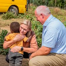 Please help us welcome long-time supporters of Naomi's Village, Ross and Alice  Travis! Traveling from South Carolina, Ross and Alice spent the week  meeting and creating intentional relationships with their sponsored children