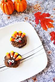 Kids will definitely love these 10 cute thanksgiving desserts. Thanksgiving Turkey Brownies Momma Lew