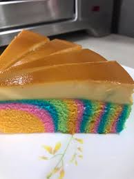 Kek coklat karamel merupakan sejenis kek coklat kukus yang mempunyai lapisan puding karamel di atasnya. Cara Buat Kek Puding Karamel Pelangi Resepi Mudah Guna Sukatan Cawan Daily Makan