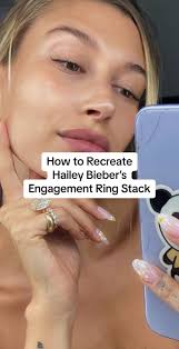 Hailey Bieber Ring Stack