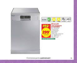 Maybe you would like to learn more about one of these? Offre Lave Vaisselle 14 Couverts Brandt Chez Hyper U