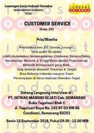 We did not find results for: Lowongan Kerja Indosat Semarang Lokerkarta Com