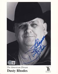 Dusty Rhodes Autographed Memorabilia