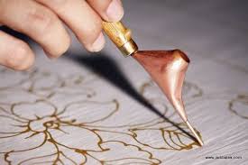 Batik Is A Fabric Dyeing Method Using Wax To Create Patterns And Designs It Makes Use Of A Resist Technique Applying A Batik Art How To Dye Fabric Fabric Art
