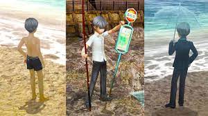 P4g Shichiri Beach Fishing Sea Gazing Swimming Pc Persona 4 Golden Steam 2020 Youtube