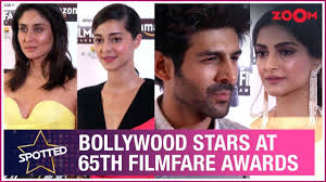 65th Filmfare Awards 2020 Kareena Kapoor Ananya Kartik Sonam Others Sizzle Celeb Spotted Youtube