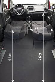 I Just Measured My Honda Fit And Here Are The Interior Dimensions In Case You And Your Girl Friend Need To Know Spe Honda Fit Honda Fit Camping Honda Fit Sport