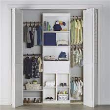 Find the best closet organizers at the lowest price from top brands like closetmaid, rubbermaid, ikea & more. Little Seeds Grow With Me Adjustable Kids Closet Organizer System 15 7 In X 76 6 In White 6860306com Rona