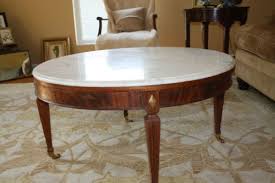 Carrara Marble Round Top 36 Inch Diameter Removable On Baker Coffee Table Marble Round Coffee Table Coffee Table Marble Top Dining Table