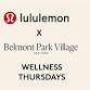 lululemon x Belmont Park Village Wellness Thursdays