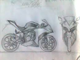 Teknologinya juga tak kalah canggih dari motor bebek ataupun motor sport yang dibanderol lebih. Kumpulan Sketsa Motor Konsep Kiriman Pemirsa Warungasep Net Warungasep