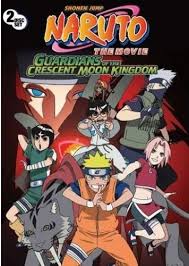 Naruto The Movie 3 Crescent Moon Kingdom Dvd In 2020 Naruto The Movie Moon Kingdom Film Naruto
