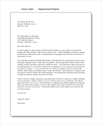 Free 7 Sample Teaching Cover Letter Templates In Ms Word Pdf