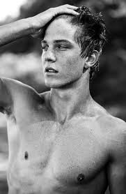 Tommy Hackett Male Models Teenage Dark Hair Blue Eyes Male Models