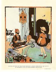 Vintage Gladys Peto 1920s Art Deco Childrens Colour Print A Change Of Scene Ideal For Framing Illustrations Art Deco Art