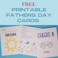 It's super simple, and there's no need to struggle with fiddly online forms or subscriptions. 10 Free Printable Fathers Day Cards Creates With Love