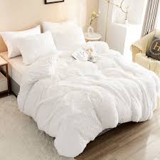Queen size bedroom sets are one of the most popular sizes but king size bedroom sets offer more room to stretch out. Haok Polyester 500 Thread Count Bedding Sets Twin White 3 Pieces Walmart Com Walmart Com