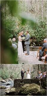 Smoky Mountain Wedding At Spence Cabin In Elkmont Intimate Wedding In The Great Smoky Mountains Smoky Mountain Wedding Tennessee Wedding Venues Wedding Venues