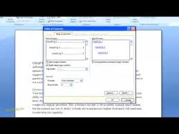 Maybe you would like to learn more about one of these? How To Create A Table Of Contents In Word 2007 For Dummies Youtube