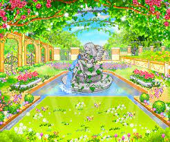 Kawaii Pixel Scene Nature By Necosad On We Heart It Pixel Art Background Pixel Art Design Anime Pixel Art