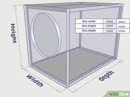 The measurements will depend on the size and style speaker box you want to build. How To Build A Speaker Box 12 Steps With Pictures Wikihow