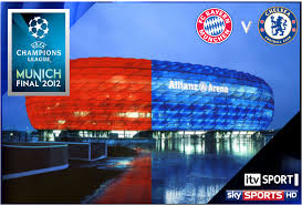 Fc bayern münchen v chelsea fc will face off in this years champions league final after both pulling out fantastic results against the two spanish giants real madrid cf and barcelona fc. Football Uefa Champions League Final 2012 Live On Itv1 Sky Sports Sport On The Box