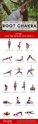 Activate Your Root Chakra With Yoga And Attract Abundance Easy Yoga Workouts Yoga Poses For Beginners Yoga For Balance