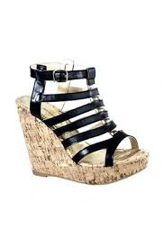 Women's Dark Brown Manmade Karrey 3-inch Heeled Sandal with Silver Studs