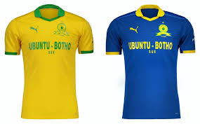 80% polyester and 20% stretch & spandex model. Mamelodi Sundowns 2020 21 Puma Home And Away Kits Football Fashion
