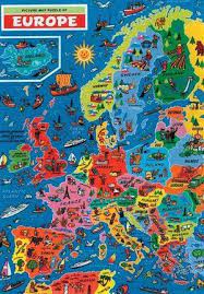 Taken from the legendary cityscapes maps there are an amazing 99 uk towns and cities available in this series to collect. K Or D Europe Map Jigsaw Puzzle By James Hamilton Grovely Amazon Co Uk Toys Games Europe Map Europe Isometric Art