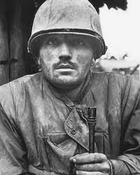 The thousand-yard stare or two-thousand-yard stare is a phrase often used  to describe the blank, unfocused gaze of combatants who have become  emotionally detached from the horrors around them. It is also