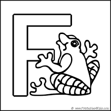 Letter f coloring page free. Alphabet Coloring Page Letter F Printables For Kids Free Word Search Puzzles Coloring Pages And Other Activities