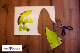 Protect your ears whilst having some mild humour. How To Make Shrek Mask From Paper 7 Steps Instructables