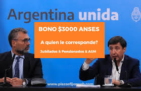 Estamos monitoreando la situación social en forma permanente, pero no está previsto un bono de fin de año. Bono 3000 Anses Jubilados Auh Cuando Pagan