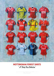 Is there a derby between nottingham forest and notts county? Nottingham Forest Football Shirts Art Terry Kneeshaw Art