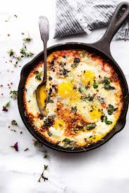 Italian Egg Bake A Low Carb Breakfast Recipe That S Perfect For A Healthy Breakfast Brunch Or B Healthy Egg Recipes Italian Eggs Low Carb Breakfast Recipes