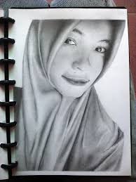 Sketsa Wajah Orderan 02 Pensil Di Kertas A5 Lukisan Wajah Sketsa Sketsa Wajah