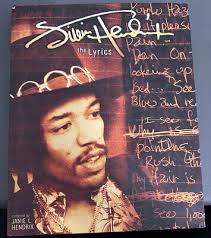 Jimi Hendrix Lyrics by Janie Hendrix (2003, Hardcover) for sale online