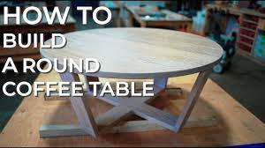 This unique crate storage coffee table and stools are perfect for keeping your living room organized with style statements in check. How To Round Coffee Table Youtube