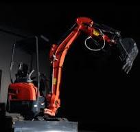 Qilu 1700kg Farm Mini Excavator Enclosed Cabin Mini ...