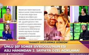 Sivrioğlu'nun, ihanet nedeniyle 18 yıllık eşi aslı sivrioğlu'yla arası bozuk. Esi Somer Sivrioglu Nun Ihanetini Anlatti