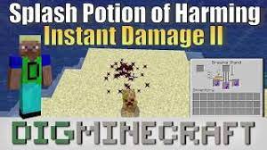 Minecraft how to make instant damage arrows | minecraft how to make instant damage 2 potion.hello dosto to ap dekraheha ask gaming point channel. How To Make A Splash Potion Of Harming Instant Damage Ii In Minecraft