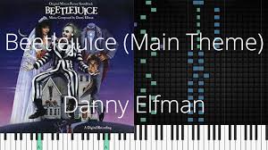 Main titles from beetlejuice soundtrack — дэнни эльфман. Beetlejuice Main Theme Danny Elfman Synthesia Piano Tutorial Youtube