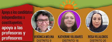 Candidata a convencional constituyente por el distrito 8, maipú, cerrillos, pudahuel, estación central, til til. Magisterio Llama A Apoyar Candidaturas Independientes De Profesores A La Convencion Constitucional Portal Del Colegio De Profesores De Chile