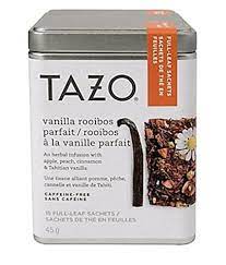 Tazo Vanilla Rooibos Full Leaf Tea, 15 Count Sachets - Walmart.com