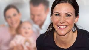 Privater Moment von Sabrina Mockenhaupt-Gregor ihrer Tochter