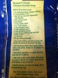 11 1 14 Reames Chicken Noodle Soup Very Delicious But Very Thick Almost Like Gravy May Chicken Noodle Chicken Noodle Recipes Healthy Chili Recipe Turkey
