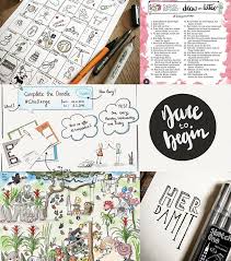 Sketchnotes Doodle Und Lettering Challenges 5 Grunde Warum Man Mitmachen Sollte Sketchnotes By Diana